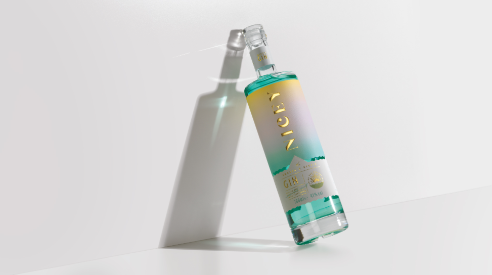 NEOM品牌設(shè)計工作室以俏皮和優(yōu)質(zhì)的身份提升Nicey Gin